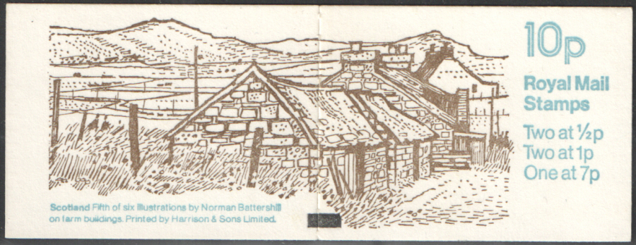 (image for) FA8 / DB6(8) + BMB Perf P1 Scotland 10p Folded Booklet
